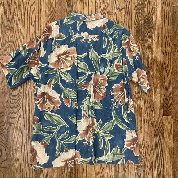 Mens vintage Polo Ralph Lauren Hawaiian shirt Xl - Picture 4 of 4